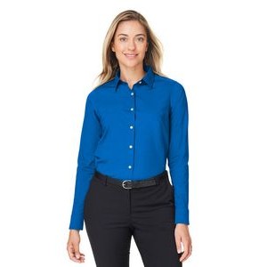 CrownLux Ladies' Spencer Poplin Shirt