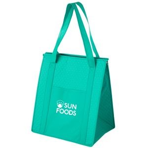 Insulated Non-Woven Grocery Tote Bag w/ Insert 