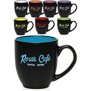 16 Oz. Two-Tone Ceramic Mugs