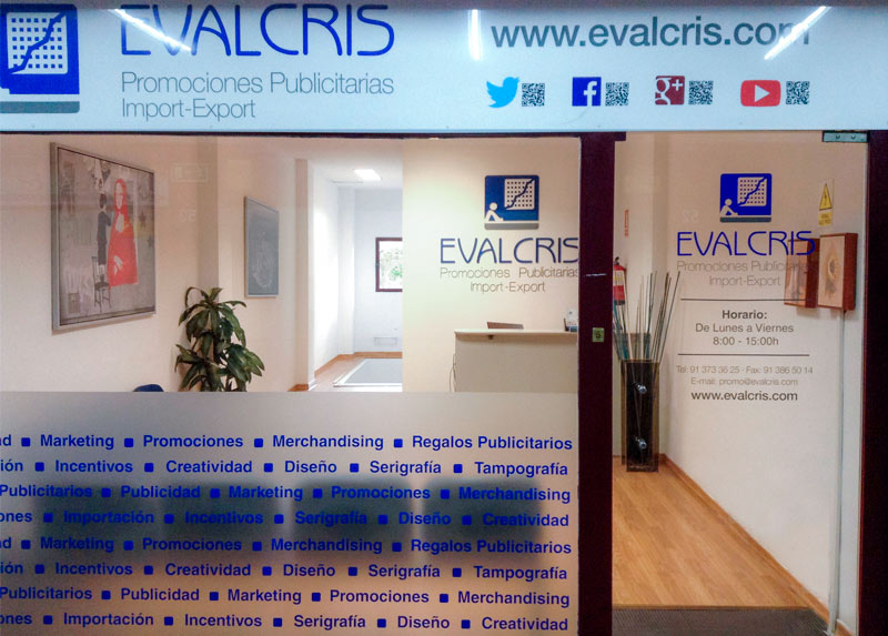 Servicio de rotulación por Evalcris